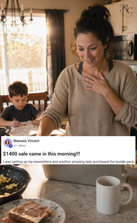 She Was Just Setting Up Her Newsletter... Then a $1,400 Sale Came In 🤩