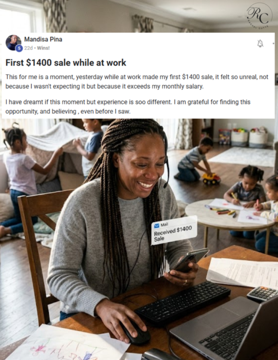 Her First $1,400 Sale Happened While She Was Still at Work 💰 