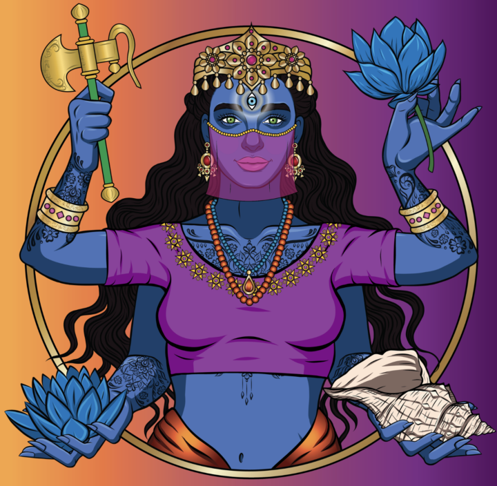 Blessed by Lakshmi this morning 😍