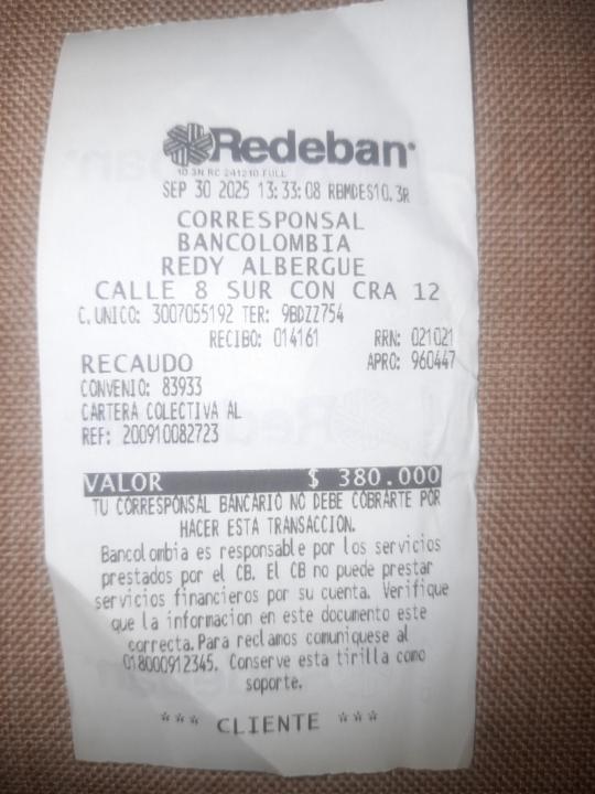 Anderson daniel Bustamante utima