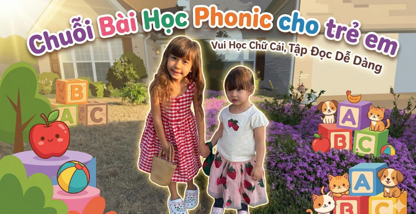 Chuỗi Bài Học Phonics cho Trẻ Em