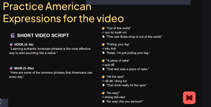 🎯 April 22/23 HOMEWORK – VIDEO CHALLENGE