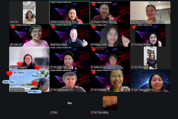 FIND YOUR VOICE 21 Day Challenge (Tìm đồng đội)