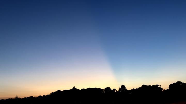 Crepuscular Sunset