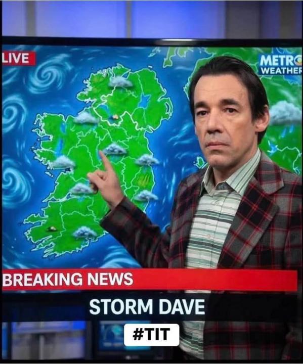 Storm Dave (Rodney) was a little lively