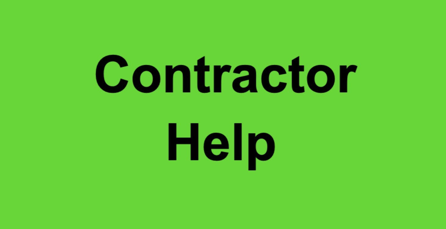 Contractor Help