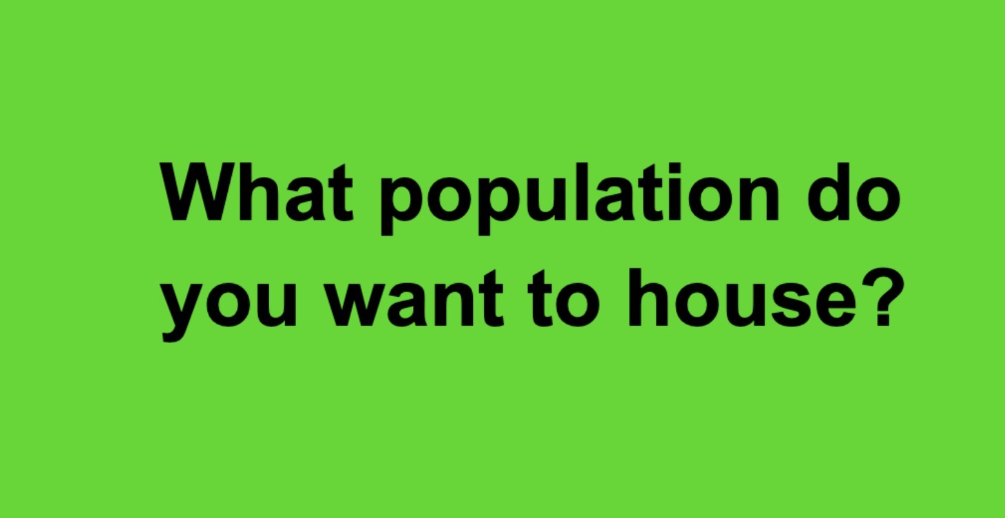 Who do you want to house