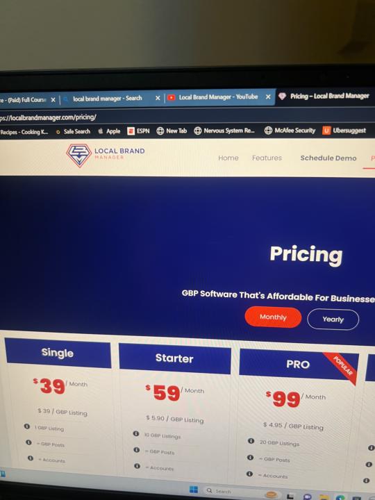 Local brand manager tool 