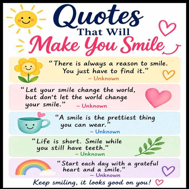 Quotes That Will Make You Smile