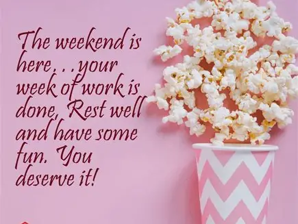Enjoy your weekend!