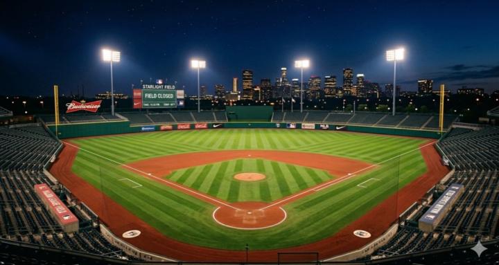 All around the bases.
