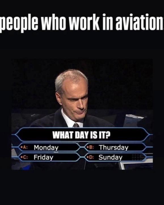 Tell me you're a pilot without telling me...