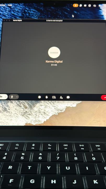 La llamada con Daniel me encanto 