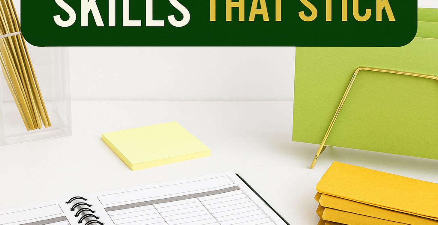 Organizational Skills That Stick