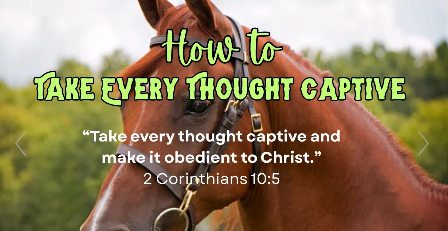FREE MINI-COURSE: Taking Thoughts Captive
