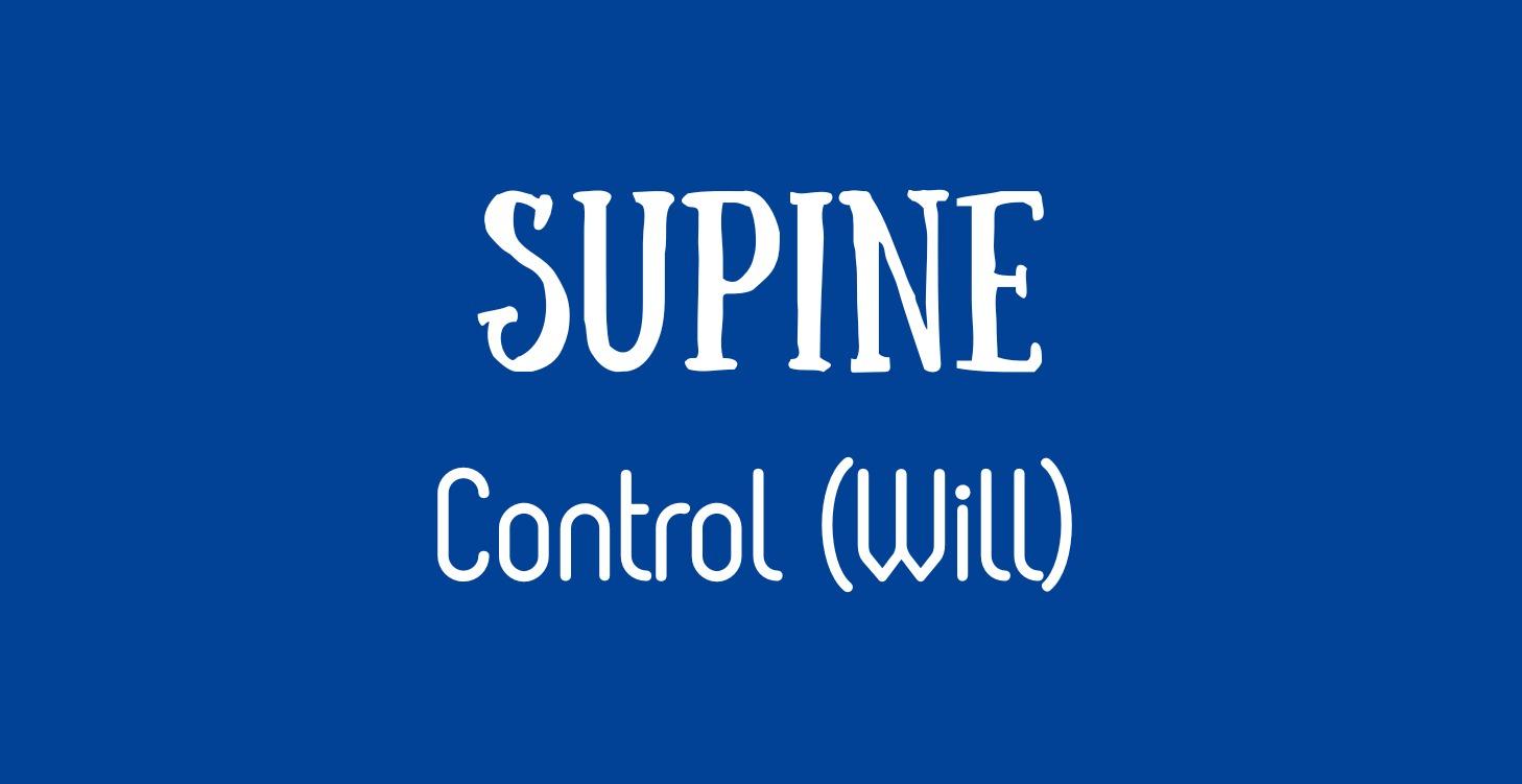 SUPINE Control (Will)