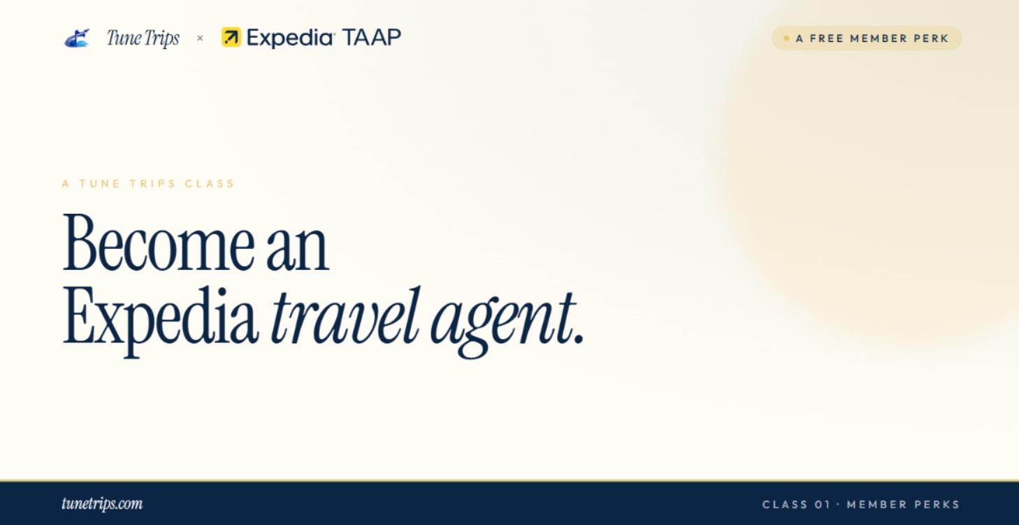 Become an Expedia travel agent