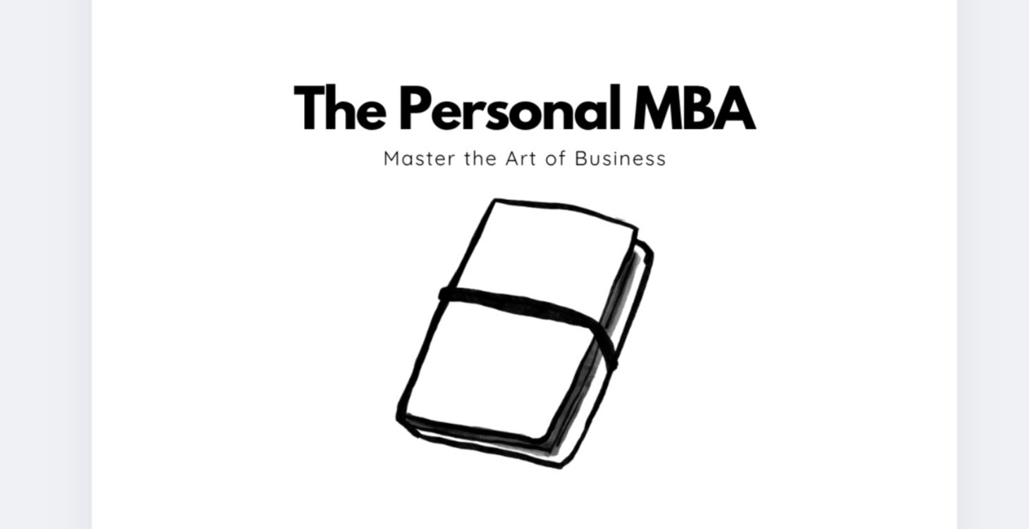The Personal MBA by Josh Kaufman