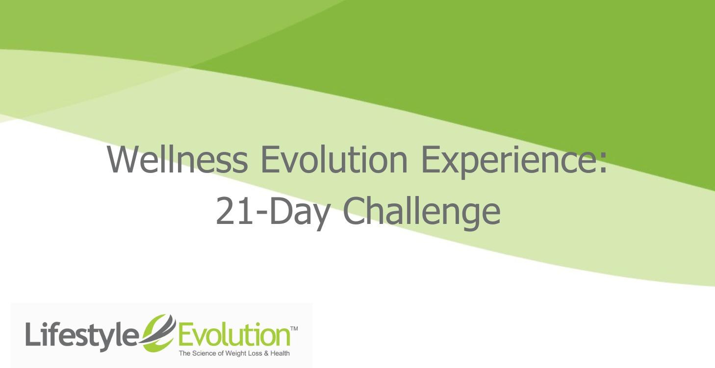 Wellness Evolution 21-Day Challenge
