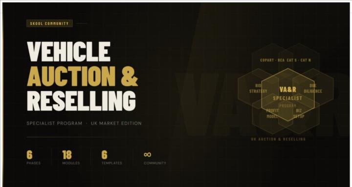 Vehicle Auctioning & Reselling
