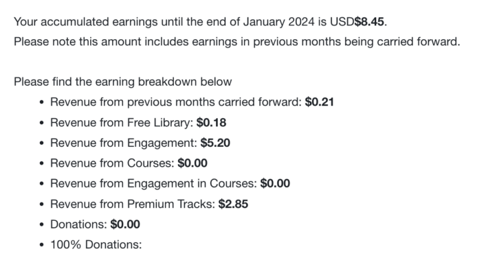 January 2024 Earnings