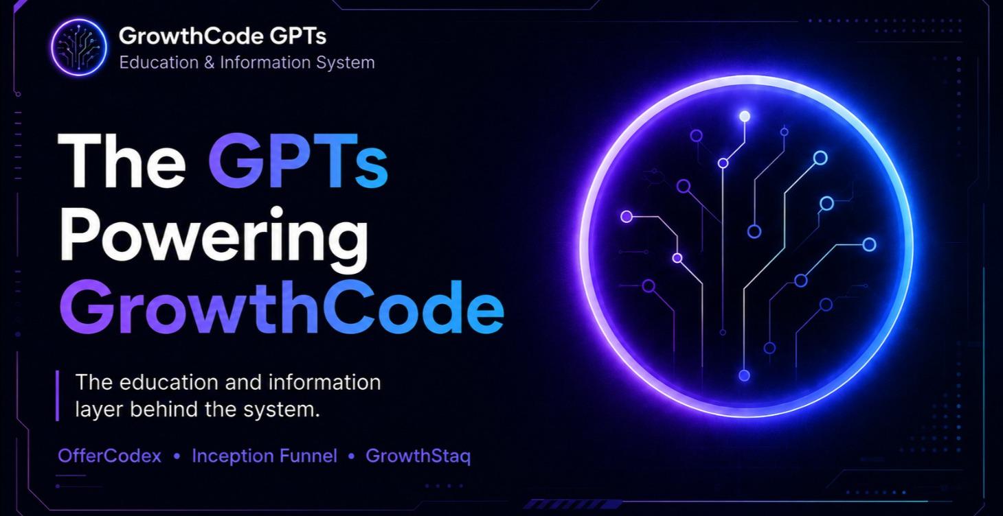GrowthCode - GPTs | Coming Soon