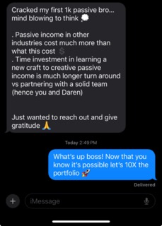 Congrats to Hitting 1k in Passive Income! 