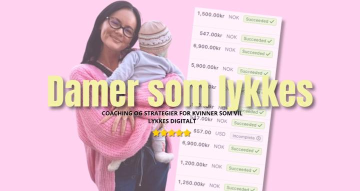 DAMERSOMLYKKES MEDLEMSKAPET 🌸