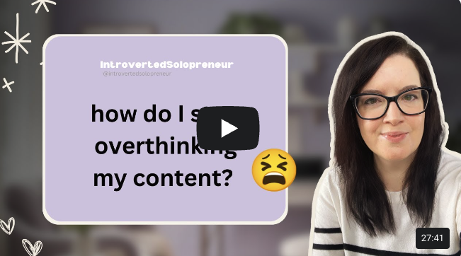 Still overthinking your content?
