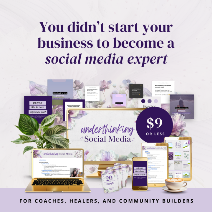 Underthinking Social Media