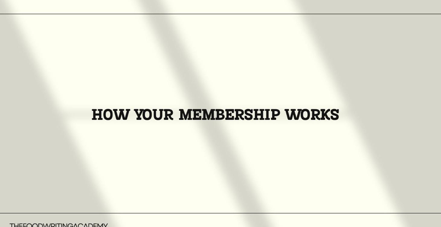 Choose Your Seat at the Table: How This Works