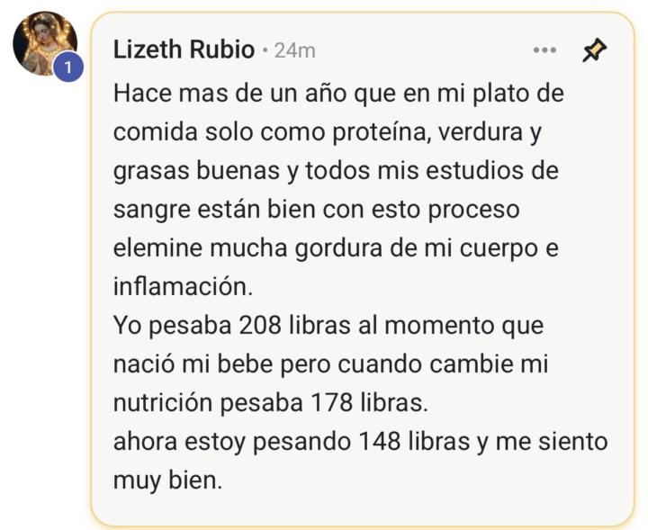 ¡Increíble testimonio Lizeth! 🙌