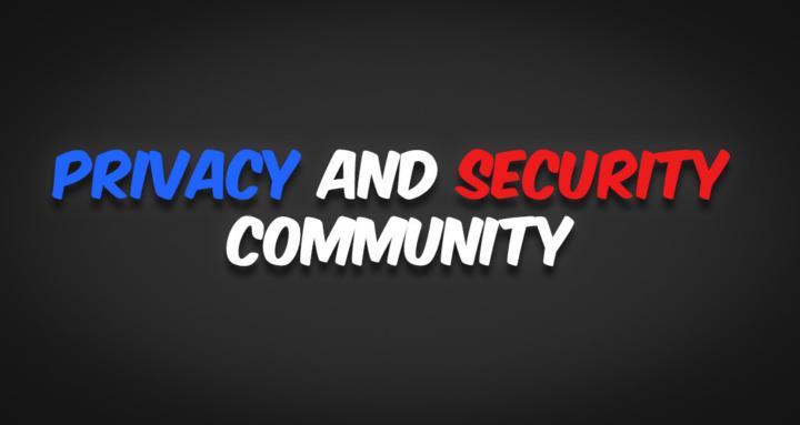 Privacy and Security Community