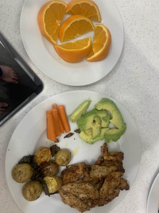 Dinner on my cycle 🌙 