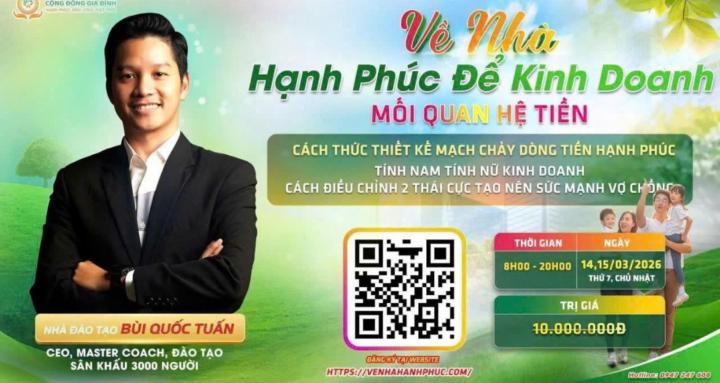 VỀ NHÀ HẠNH PHÚC ĐỂ KINH DOANH