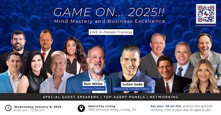 GameOn 2025!  Mind Mastery and Business Excellence