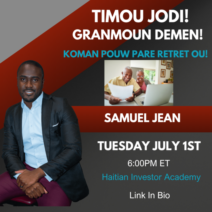 Timoun Jodi! Granmoun Demen!