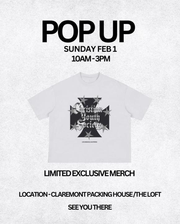 Pop Up shop event