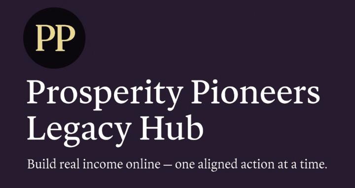 Prosperity Pioneers Legacy Hub