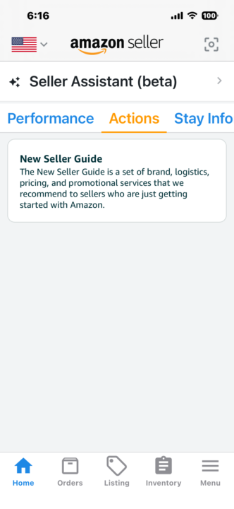 Seller Central Issue