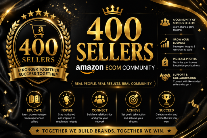 🎉 HUGE MILESTONE UNLOCKED! 🎉 400+ sellers 