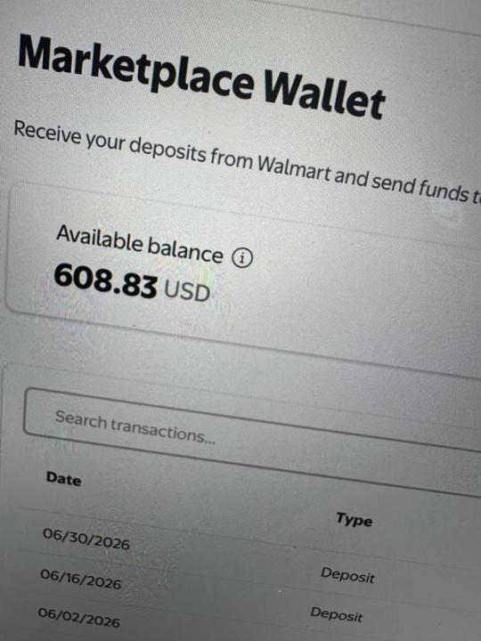 WALMART Maketplace * PAYOUT 🤑 read below 💃💸