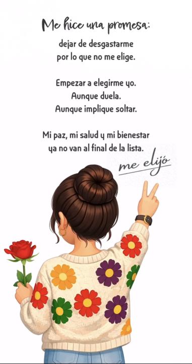 Me elijo ! 🩷🌸