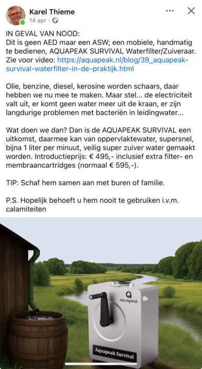 Zonder stroom solutions 
