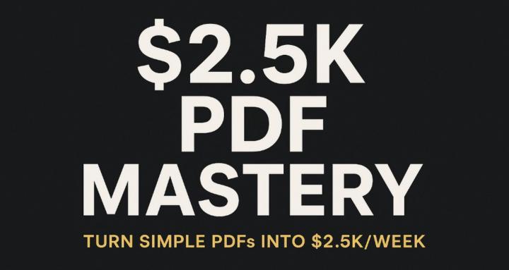 $2.5K PDF Mastery