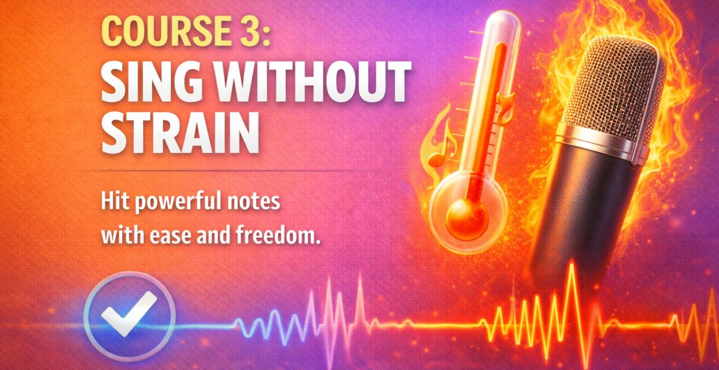 COURSE 3: SING WITHOUT STRAIN