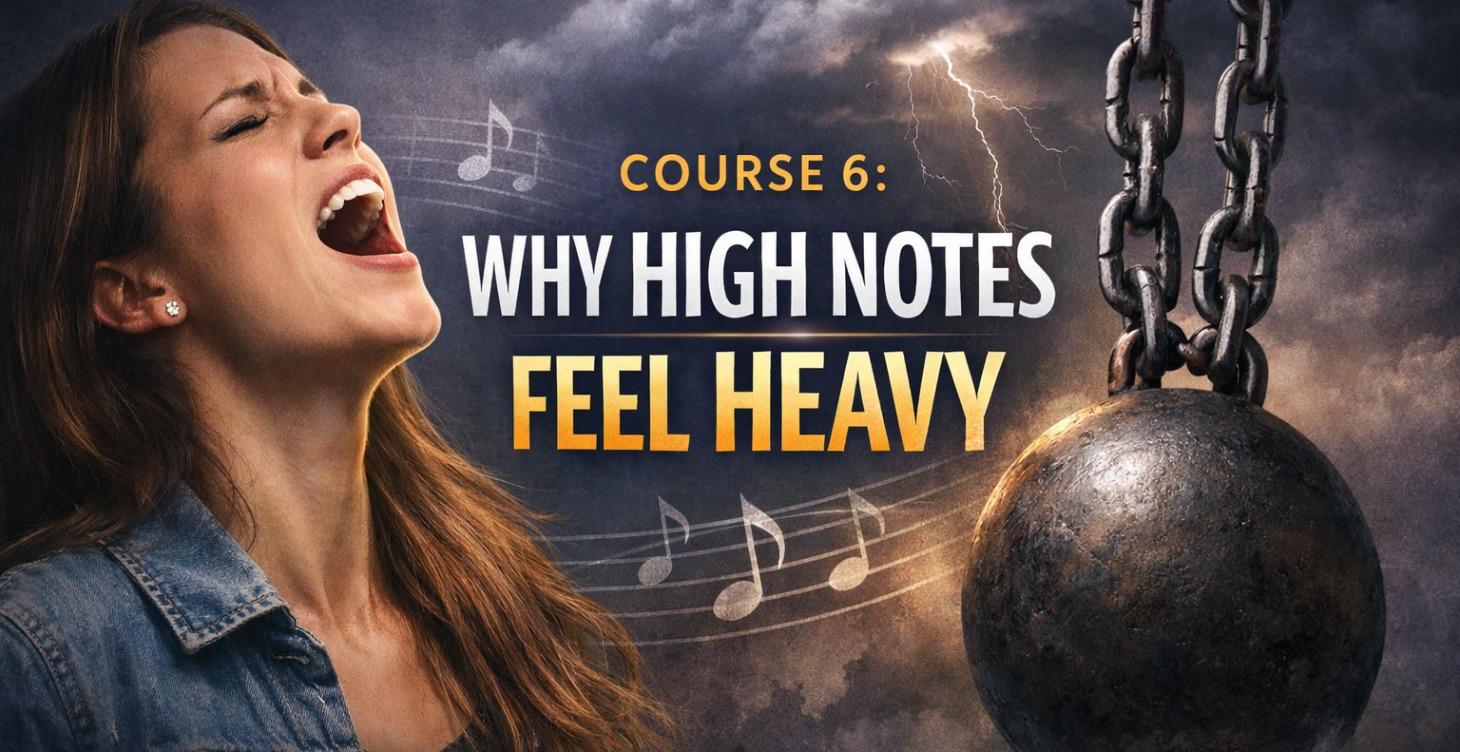 COURSE 6: WHY HIGH NOTES FEEL HEAVY