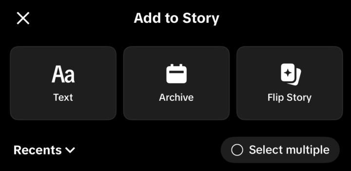 New Feature - Flip Story