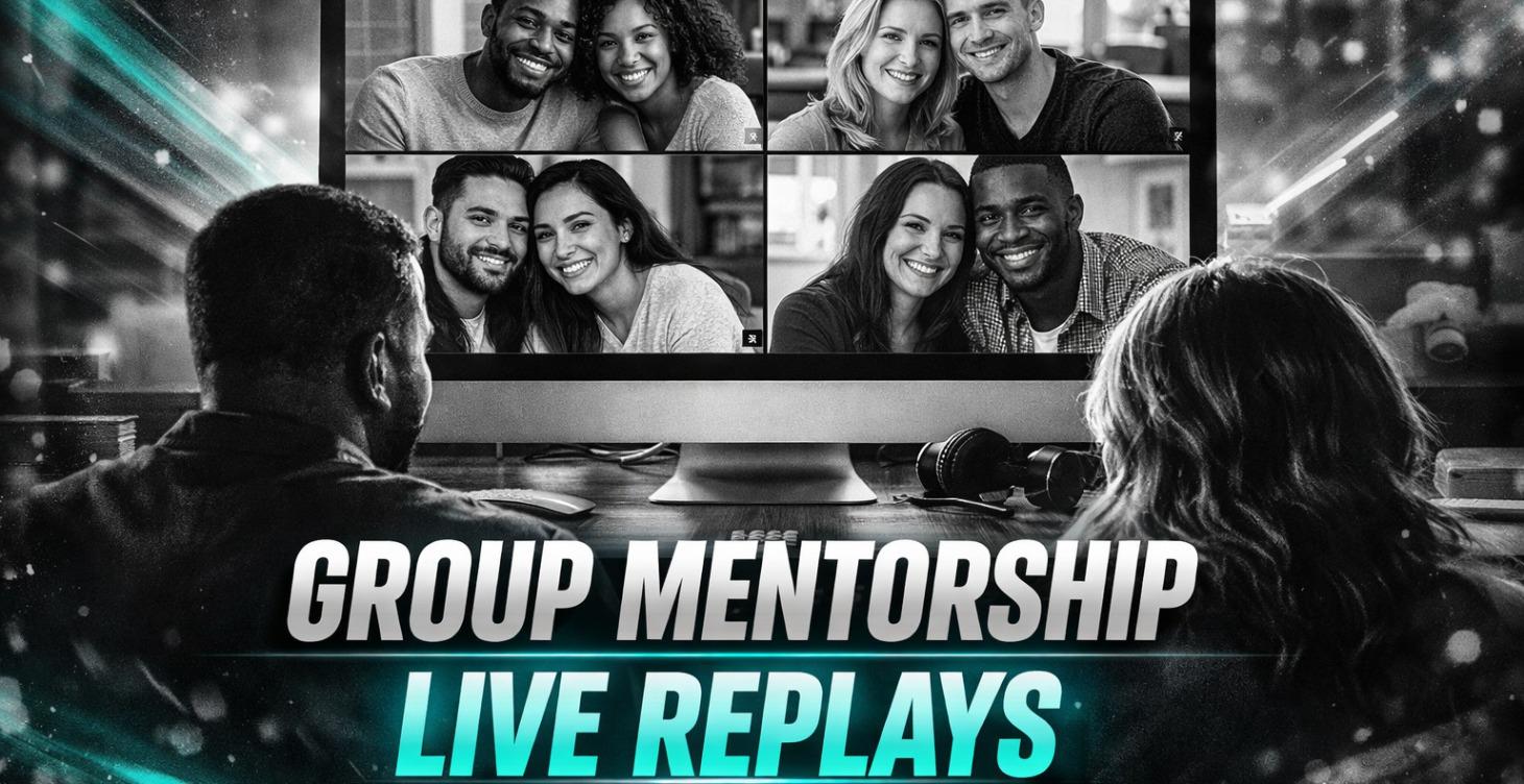 Live Group Mentorship Replays