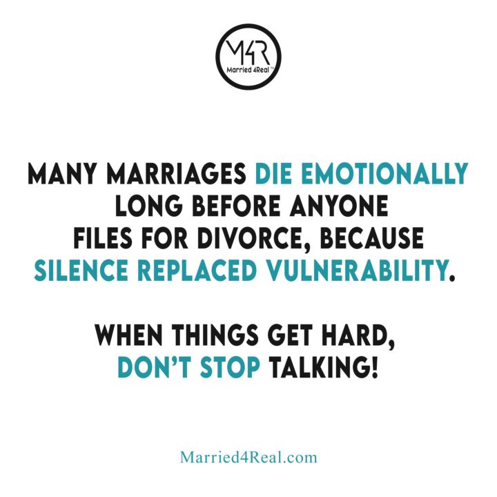 Don’t stop talking 